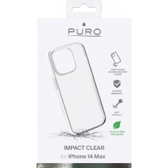 iPhone 14 - Puro Impact Clear gennemsigtig mobilskal til iPhone 14 Pro Max