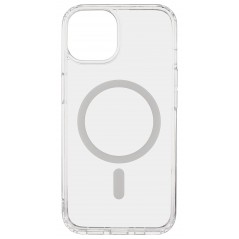 Essentials Clear Mag Case beskyttelsesetui til iPhone 13/14/15 med MagSafe-understøttelse
