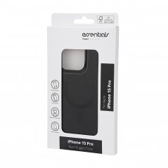 Covers - Essentials robust bumper-cover til iPhone 15 Pro med MagSafe-understøttelse