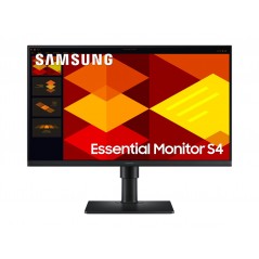 Samsung S24D406GAU 24-tommer Full HD IPS-skærm 100 Hz med indbyggede højttalere