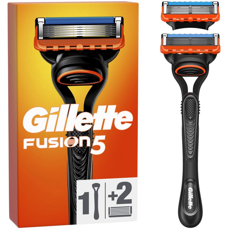 Personlig pleje - Gillette Fusion5 barbermaskine med 2 blade