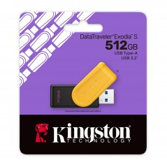 Kingston DataTraveler Exodia S USB 3.2 Gen 1 USB-flashdrev 512 GB