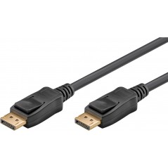 Skærmkabel & skærmadapter - DisplayPort-kabel DP 2.0/2.1 40 Gbps med understøttelse af 8K ved 120Hz/4K ved 240Hz