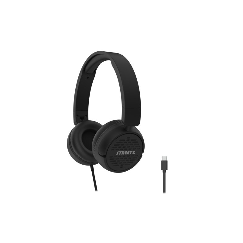 On-ear - Streetz hovedtelefoner med USB-C-stik, HC210