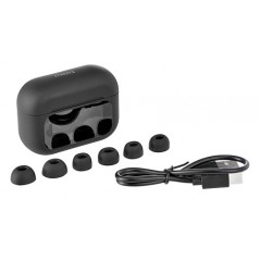 Trådløse headset - Streetz T600 ægte trådløst in-ear headset med aktiv støjreduktion, touchscreen