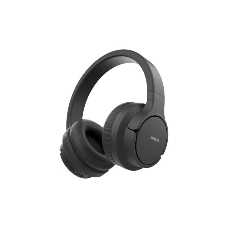 Trådløse headset - Streetz BT510 Bluetooth-hovedtelefoner med aktiv støjreduktion
