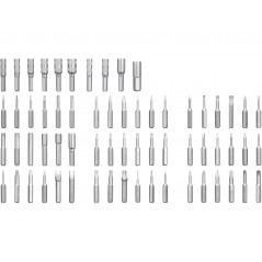 Skruetrækker og skruetrækkersæt - Mission SG bitsæt med fleksibel skruetrækker og 64 dele