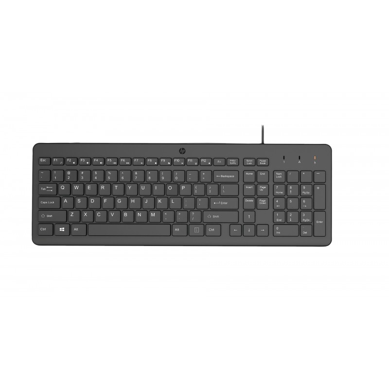 Tastaturer med ledning - HP 150 USB-tastatur (Nordisk)