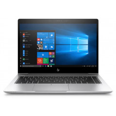 Brugt laptop 14" - HP EliteBook 840 G5 14" FHD i7 16GB 512 GB W11P med Sure View (brugt med små mærker skærm)
