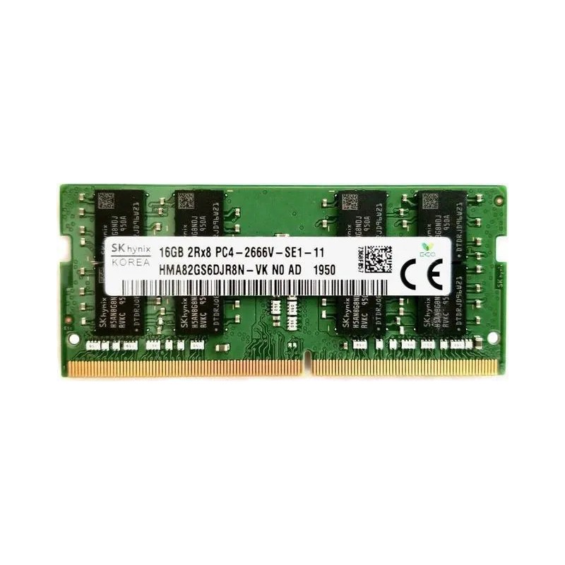 RAM - SK Hynix 16 GB DDR4 2666 MHz SO-DIMM RAM-hukommelse til bærbar computer (new pulled*)