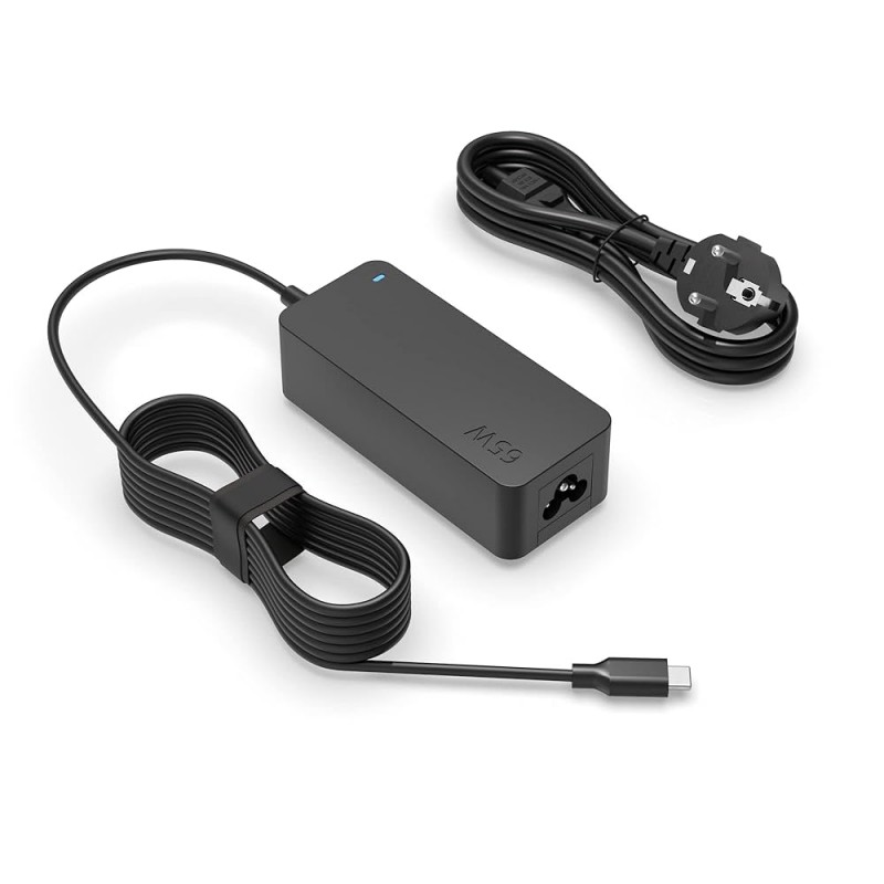 Lenovo oplader - Lenovo original 65W computeroplader USB-C (brugt i ny stand)