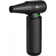 Goobay batteridrevet håndholdt støvblæser 180 W med 8 dyser