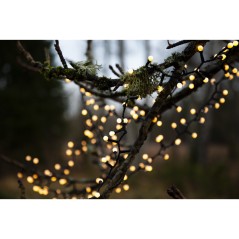 Lyskæde - 14 meter lang lyskæde til udendørs brug med 700 LED-pærer