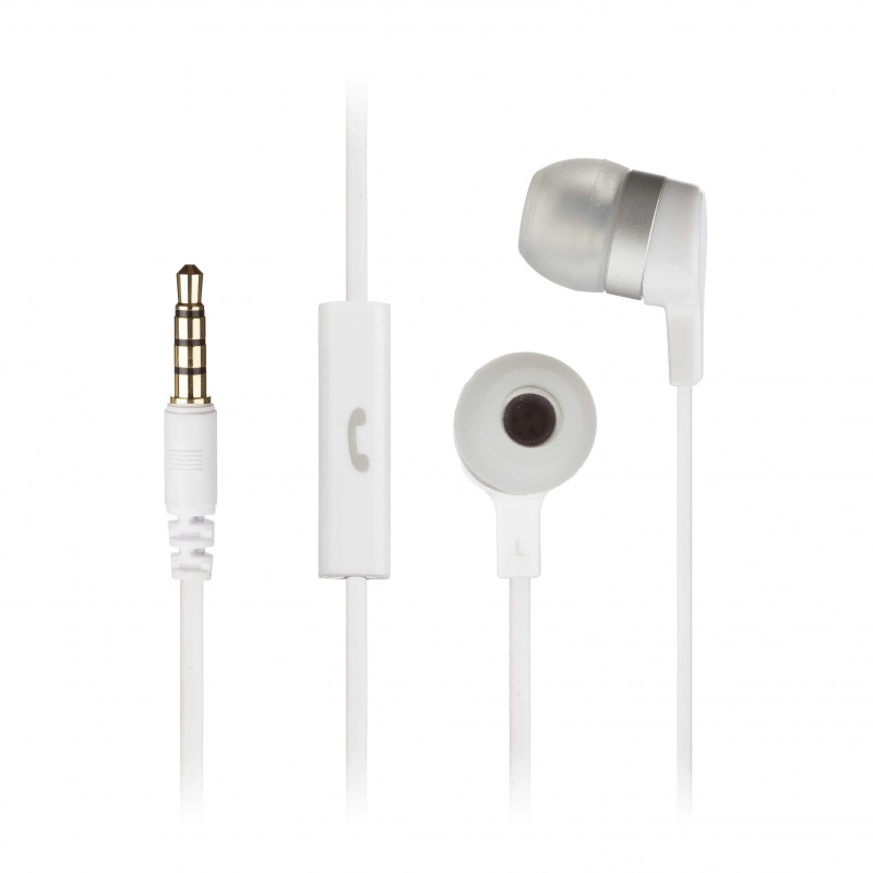 In-ear - Kitsound in-ear-hovedtelefoner og headsets med 3,5 mm-stik og fladt kabel
