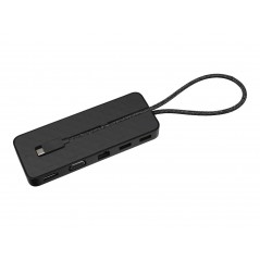 USB-C-dockingstation - HP USB-C Mini Dock universal dockingstation i rejseformat NO AC (brugt)