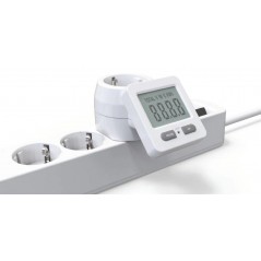 Elektrisk tilbehør - Nordic Quality energimåler med omkostningsberegning og drejbart display