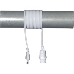 Lampestik E14 med 3,5 meter ledning til adventsstjerne
