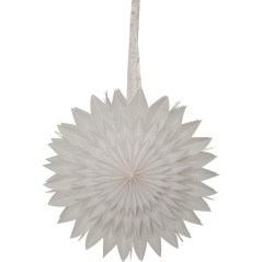 Adventsstjerne / julestjerne lavet af papir, 50 cm