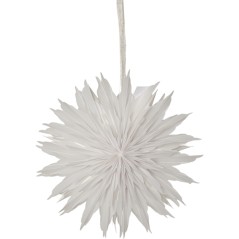 Adventsstjerne / julestjerne lavet af papir, 40 cm