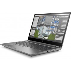 Brugt bærbar computer 15" - HP ZBook Fury 15 G7 15.6" 4K FHD 120Hz i7 (gen 10) 32GB 512GB SSD T2000 Win 11 Pro (beg)