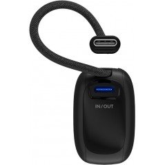 Portable batterier - Goobay powerbank 5000 mAh 20W med USB-C-kabel og 1x USB-C, 1x USB