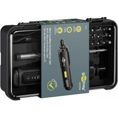 Boremaskine & skruetrækker - Goobay batteridrevet skruetrækker med 24 bits