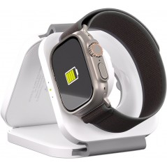 Trådløs oplader til mobiltelefon - Goobay foldbar trådløs oplader 3-i-1 til f.eks. iPhone, Apple Watch og AirPods