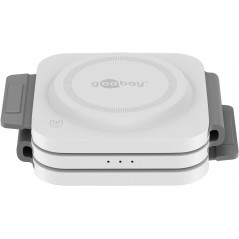 Trådløs oplader til mobiltelefon - Goobay foldbar trådløs oplader 3-i-1 til f.eks. iPhone, Apple Watch og AirPods