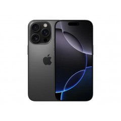 iPhone 16 Pro Max 256GB 5G Titan Black med 1 års garanti (brugt)