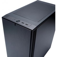 Brugte gaming-computere - FD Define C gaming-computer med Intel i5 16 GB 256 GB + 1 TB SSD RTX2060 Win11 Pro (brugt)