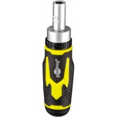 Goobay skruetrækkersæt og bitsæt med 43 dele