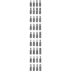 Skruetrækker og skruetrækkersæt - Goobay skruetrækkersæt og bitsæt med 43 dele