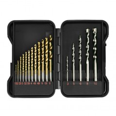 Goobay 17-delt boresæt til metal, beton og sten