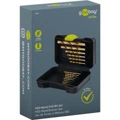 Boremaskine & skruetrækker - Goobay 15-delt boresæt til metal