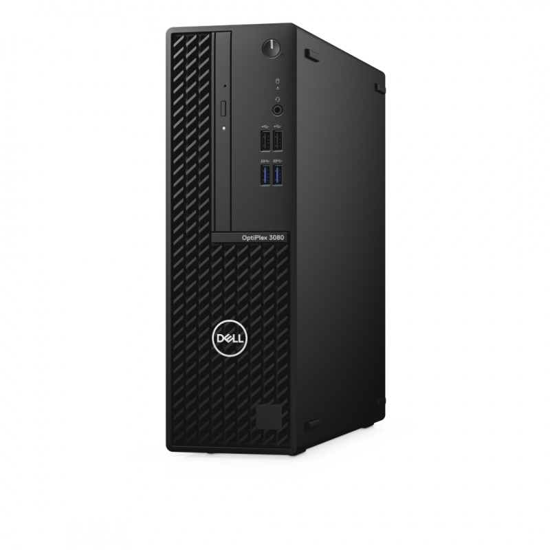 Brugt stationær computer - Dell OptiPlex 3080 SFF i5 10th 8GB 256GB W11P med DVD (brugt)