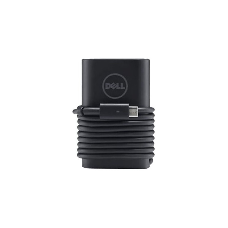 Dell oplader - Dell original 65W computeroplader USB-C (brugt)