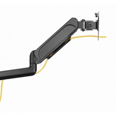 VESA-beslag til skærm - Gembird justerbar bordmontering VESA til tre computerskærme 17-27"