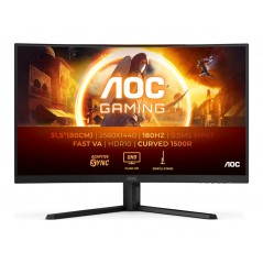AOC CQ32G4VE 32" 2560 x 1440 buet gaming-skærm med 180 Hz og VA-panel
