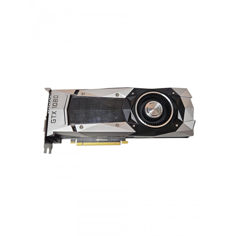Brugte grafikkort - NVIDIA GeForce GTX 1080 Founders Edition 8GB GDDR5 grafikkort (brugt)
