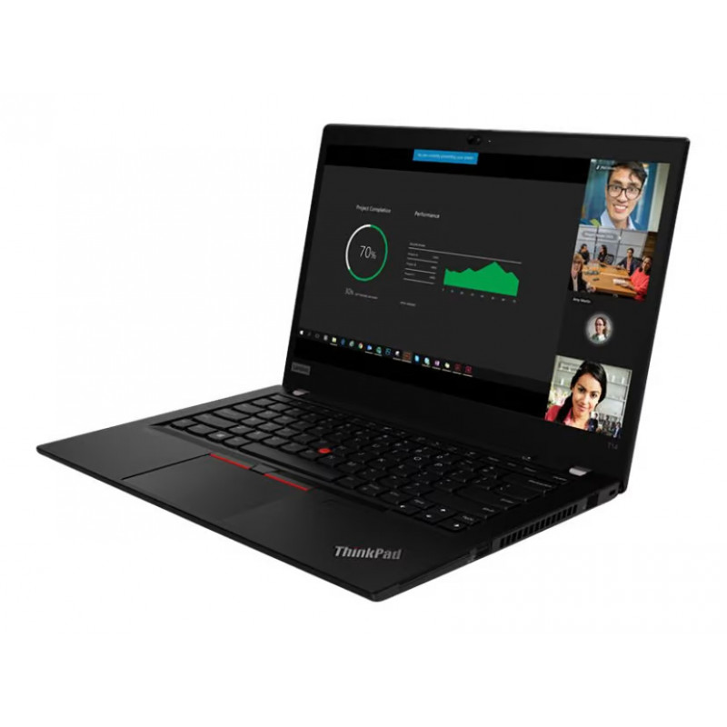 Brugt laptop 14" - Lenovo Thinkpad T14 G1 14" FHD i5 10th דור 16GB 256GB W11P (start med lille ridse, meget mærket skærm)