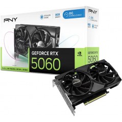 PNY NVIDIA GeForce RTX 5060 OC 8 GB GDDR7 grafikkort