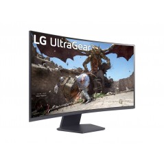 LG UltraGear 32" 2560 x 1440 buet gaming-skærm med 180 Hz og VA-panel