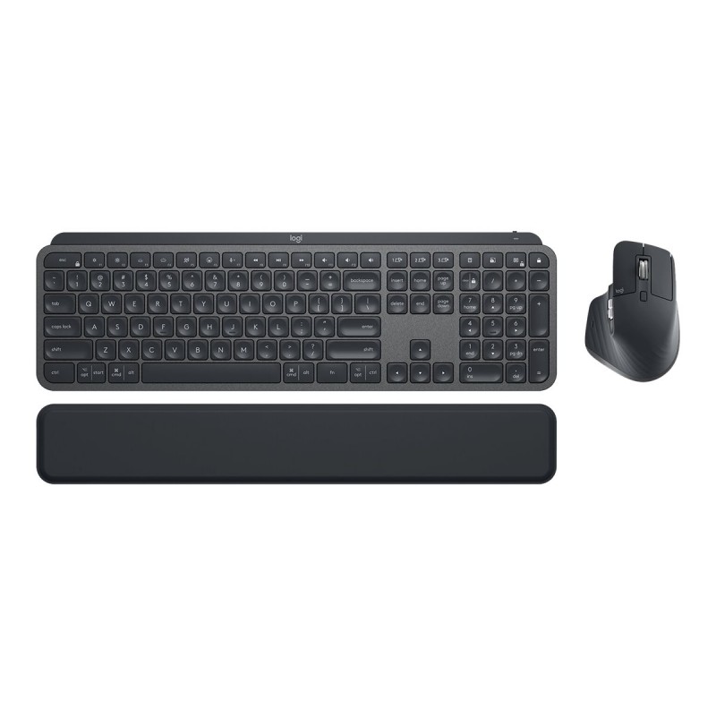 Trådløse tastaturer - Logitech MX Keys Combo mus og trådløst tastatur PC/MAC med baggrundsbelysning, Bluetooth og Bolt