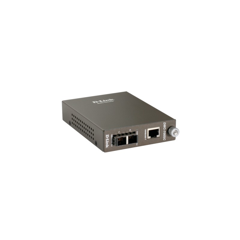 Andet netværk - D-Link DMC-700SC Fibermediekonverter Ethernet til Fiber (Tilbud)
