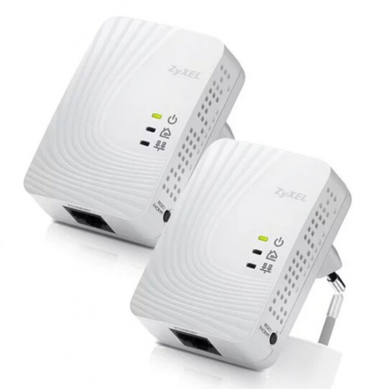 Elektrisk tilbehør - Zyxel-adapter til netværk via stikkontakt, 500 Mbps