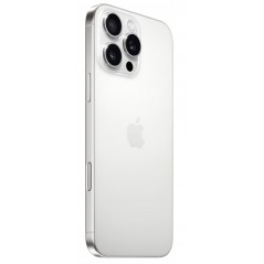 Brugt iPhone - iPhone 16 Pro Max 256GB 5G White Titanium med 1 års garanti (brugt)