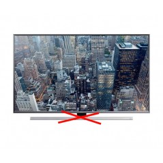 Billige tv\'er - Samsung 55" Smart 4K TV med Wi-Fi (brugt) - uden stativ og fjernbetjening - KUN I LUND