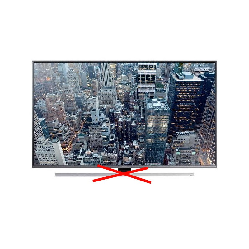 Billige tv\'er - Samsung 55" Smart 4K TV med Wi-Fi (brugt) - uden stativ og fjernbetjening - KUN I LUND