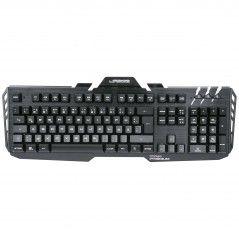 Urage metal gaming-tastatur med RGB-baggrundsbelysning