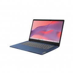 Brugt laptop 14" - Lenovo IdeaPad Slim 3 Chromebook 14" FHD 8 GB 128 GB (brugt med små mærker på skærmen)